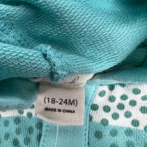 Peek Babies' Holiday Fashion Button Striped Hooded Romper Multicolor 18-24M NWT - Picture 5 of 5